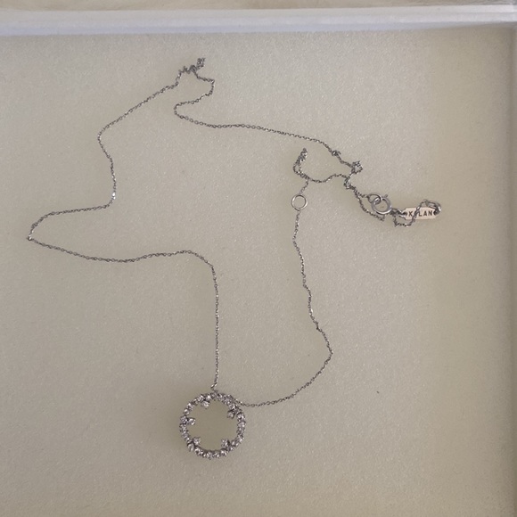 Suzanne Kalan 14K Diamond Mini Starburst Pendant Necklace - Picture 7 of 12